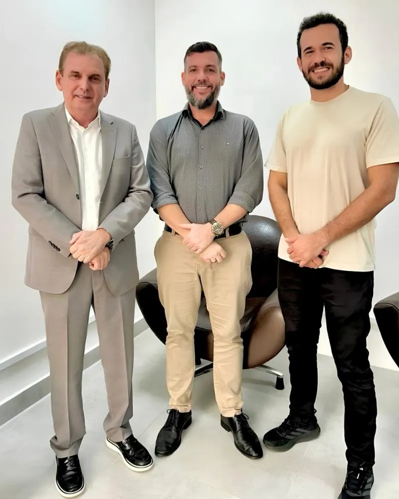 Deputado Chico Mendes articula benefícios para Serra Grande-PB em João Pessoa-PB|Foto: Divulgação