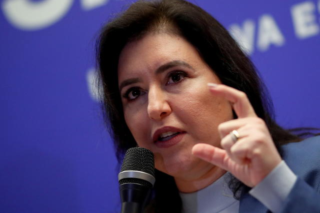 Simone Tebet anuncia apoio a Lula no segundo turno 