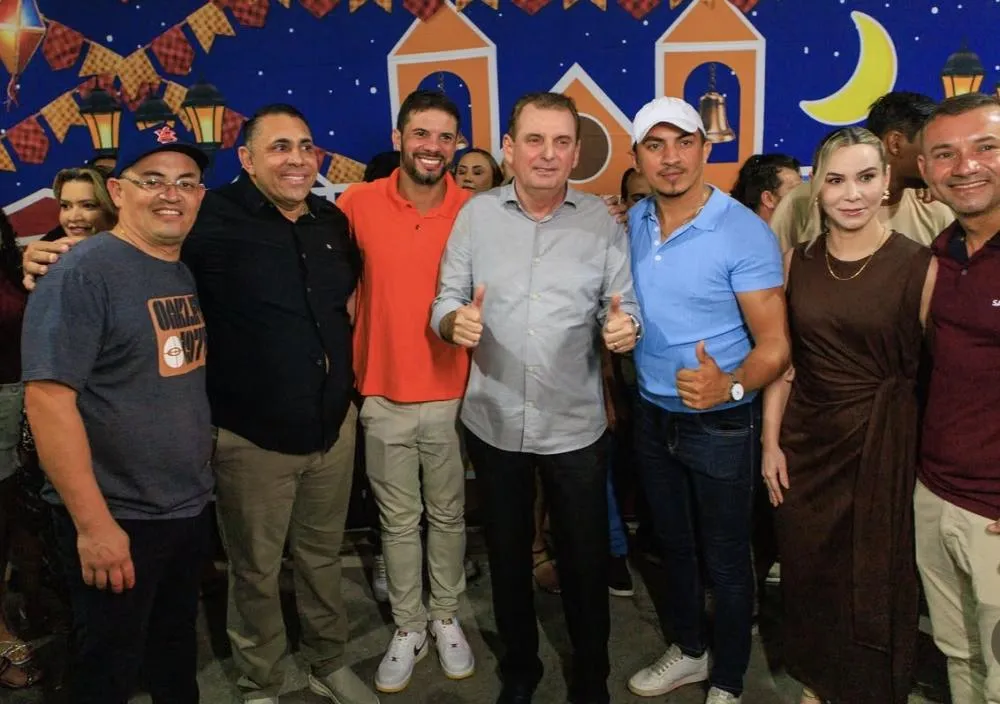 Deputado Chico Mendes participa da abertura dos festejos juninos em Aparecida-PB|Foto: Divulgação
