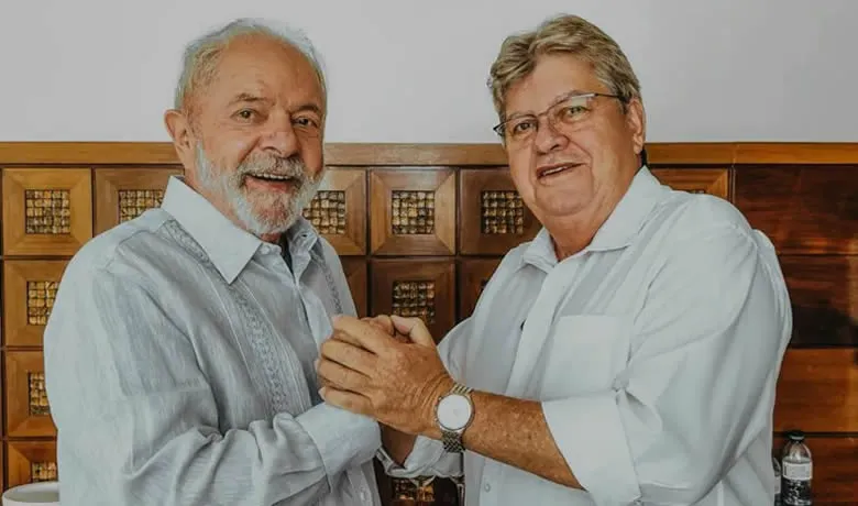 Presidente Lula (PT) e João Azevêdo (PSB)|Foto: Divulgação
