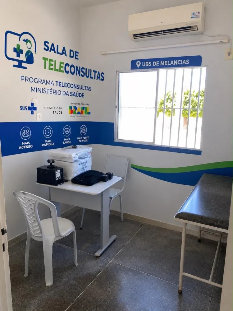 Em Santa Helena-PB, UBS de Melancias é integrada ao sistema nacional de Teleconsulta|Foto: Divulgação