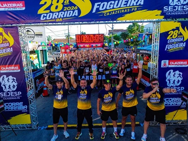 Corrida da Fogueira reúne 620 atletas e mantém tradição junina em Cajazeiras-PB|Foto: Assessoria