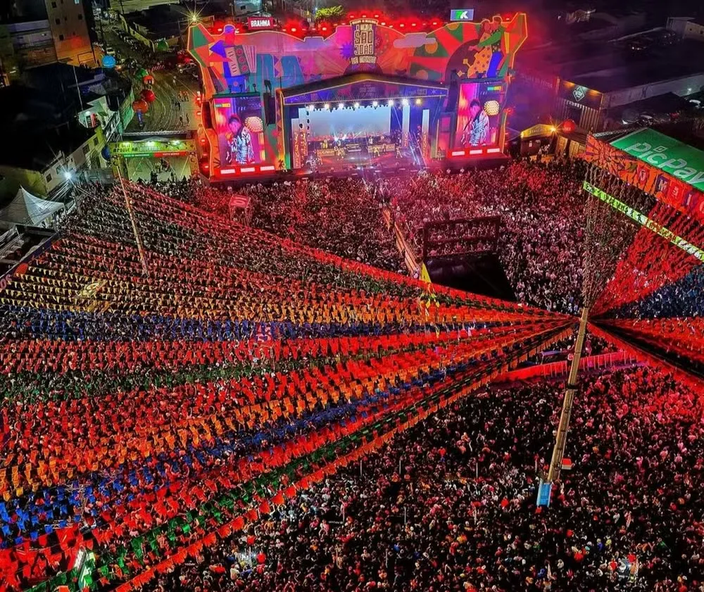 São João de Campina Grande, na Paraíba, 'O Maior São João do Mundo'|Foto: Prefeitura de Campina Grande-PB