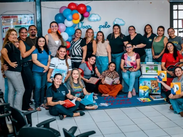 Projeto Super Leitores nas Férias incentiva a leitura durante o recesso escolar em Cajazeiras-PB|Foto: Assessoria