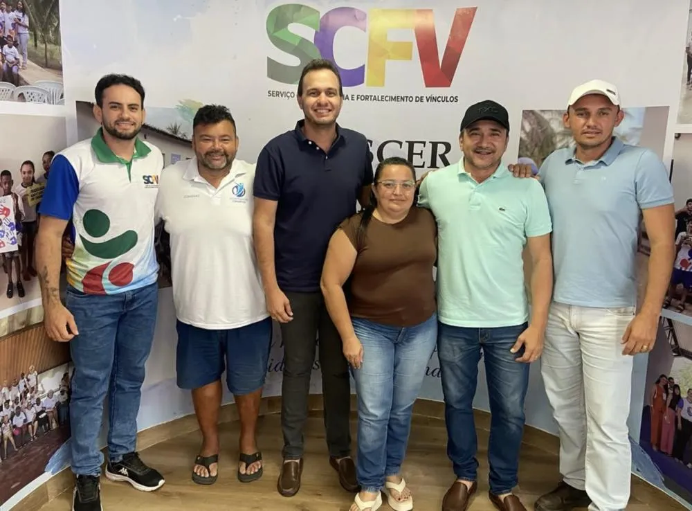 Prefeito Espedito Filho visita Centro Recreativo Educacional e acompanha ações na Secretaria de Esportes|Foto: Divulgação
