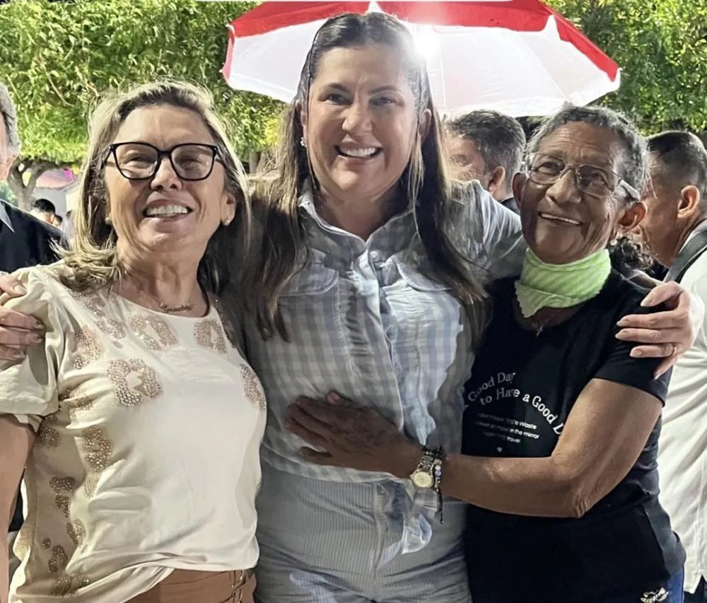 Prefeita Corrinha Delfino comemora Xamegão nos distritos|Foto: Divulgação
