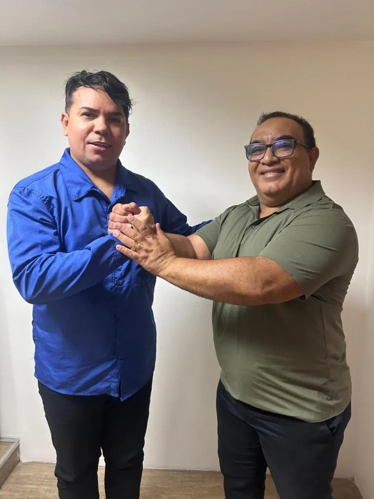 Marcos Eron recebe apoio de ex-vereador de Mari-PB|Foto: Divulgação