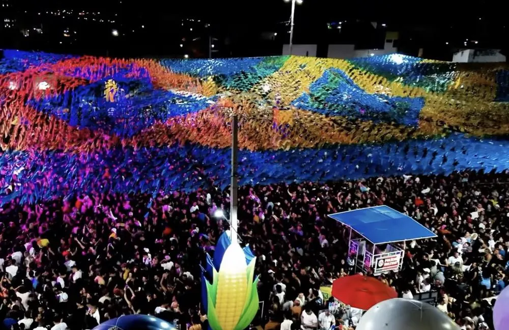 Grande público prestigia a última noite do Xamegão 2026 em Cajazeiras-PB|Foto: Divulgação