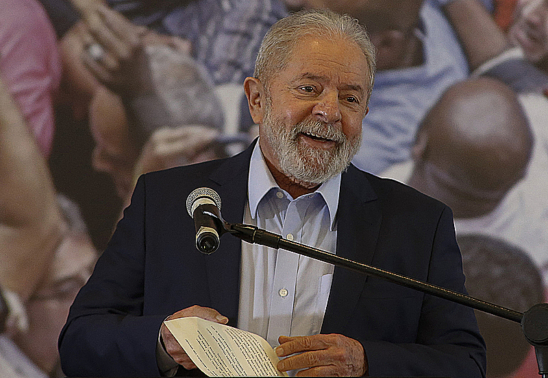 Lula aparece com 49% segundo o datafolha (foto: Divulgação) 