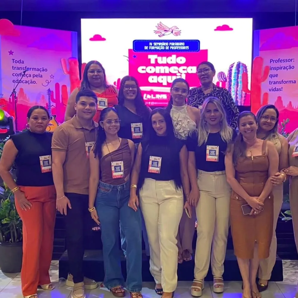 Bonito de Santa Fé participa do IV Seminário Paraibano de Formação de Professores