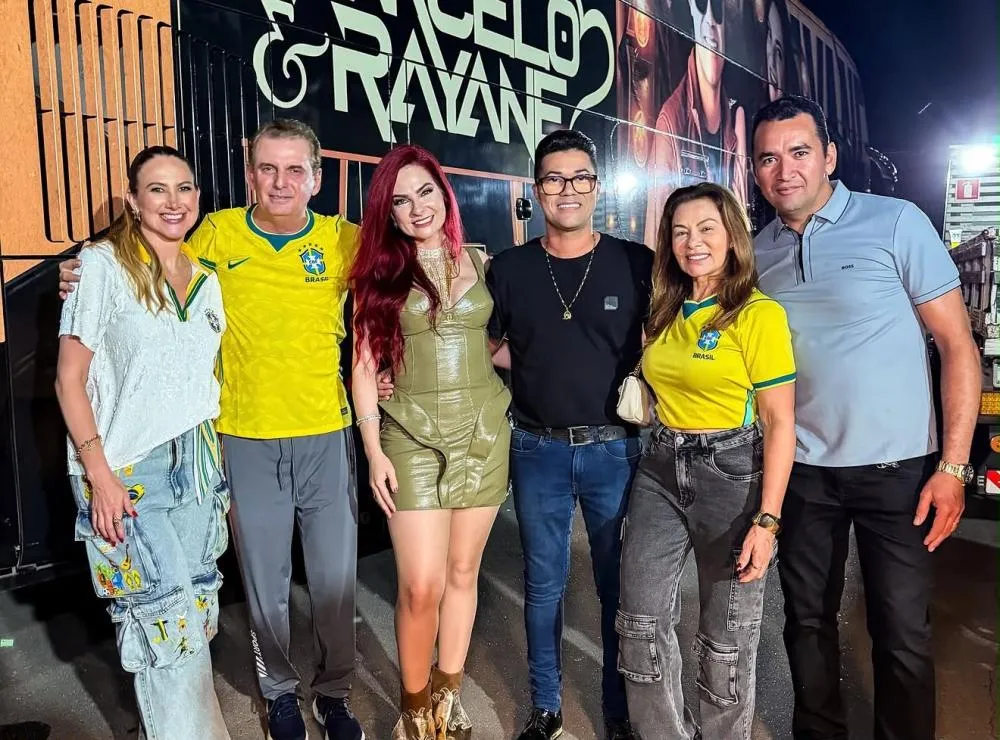 Deputado Chico Mendes participa do São Pedro de Bom Jesus e é recebido pela prefeita Denise Bayma|Foto: Divulgação