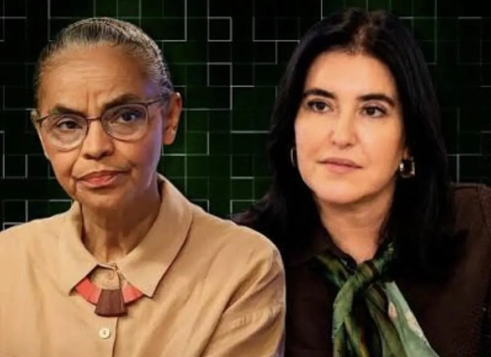 As ex-ministras Marina Silva e Simone Tebet|Foto: Divulgação