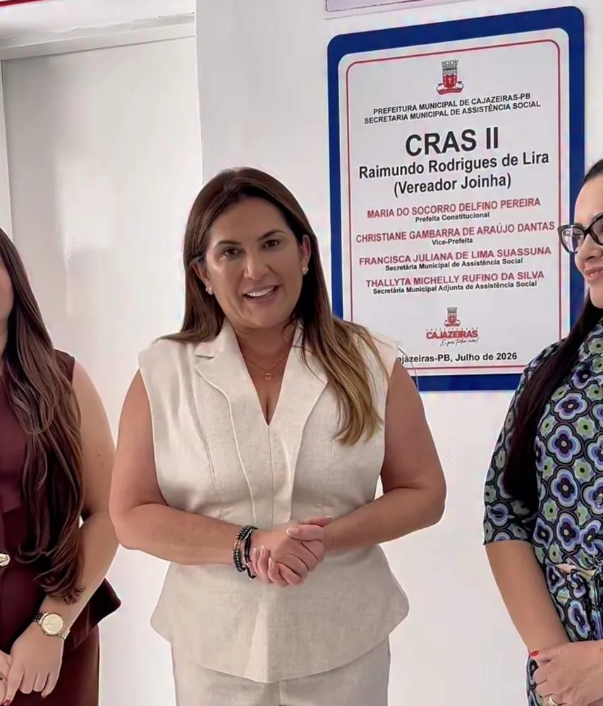 Corrinha Delfino entrega CRAS II e destaca compromisso com a assistência social em Cajazeiras
