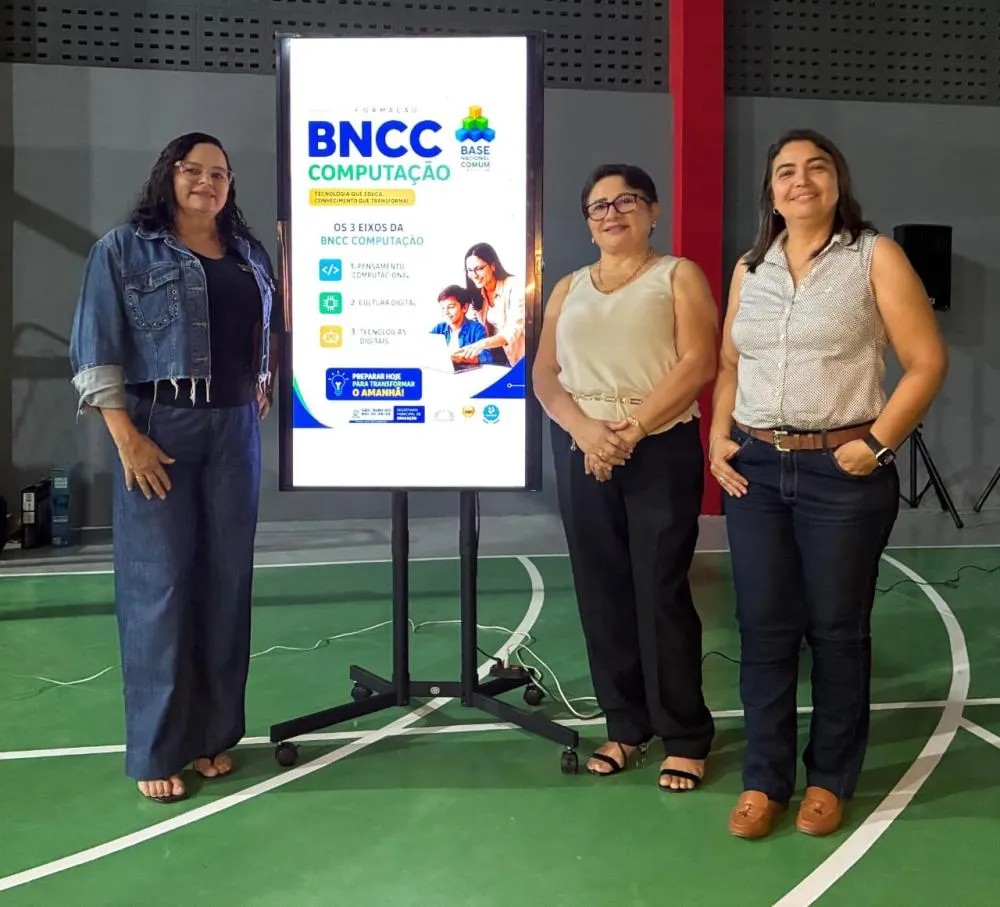 Secretaria Municipal de Educação de São João do Rio do Peixe-PB promove formação sobre BNCC Computação|Foto: Divulgação