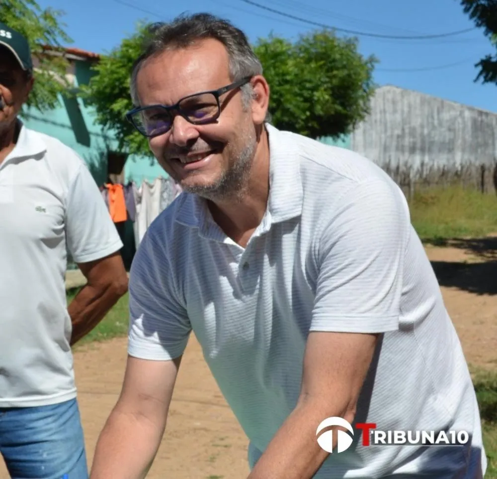 Prefeito do município de Santa Helena-PB, João Cleber|Foto: Tribuna10