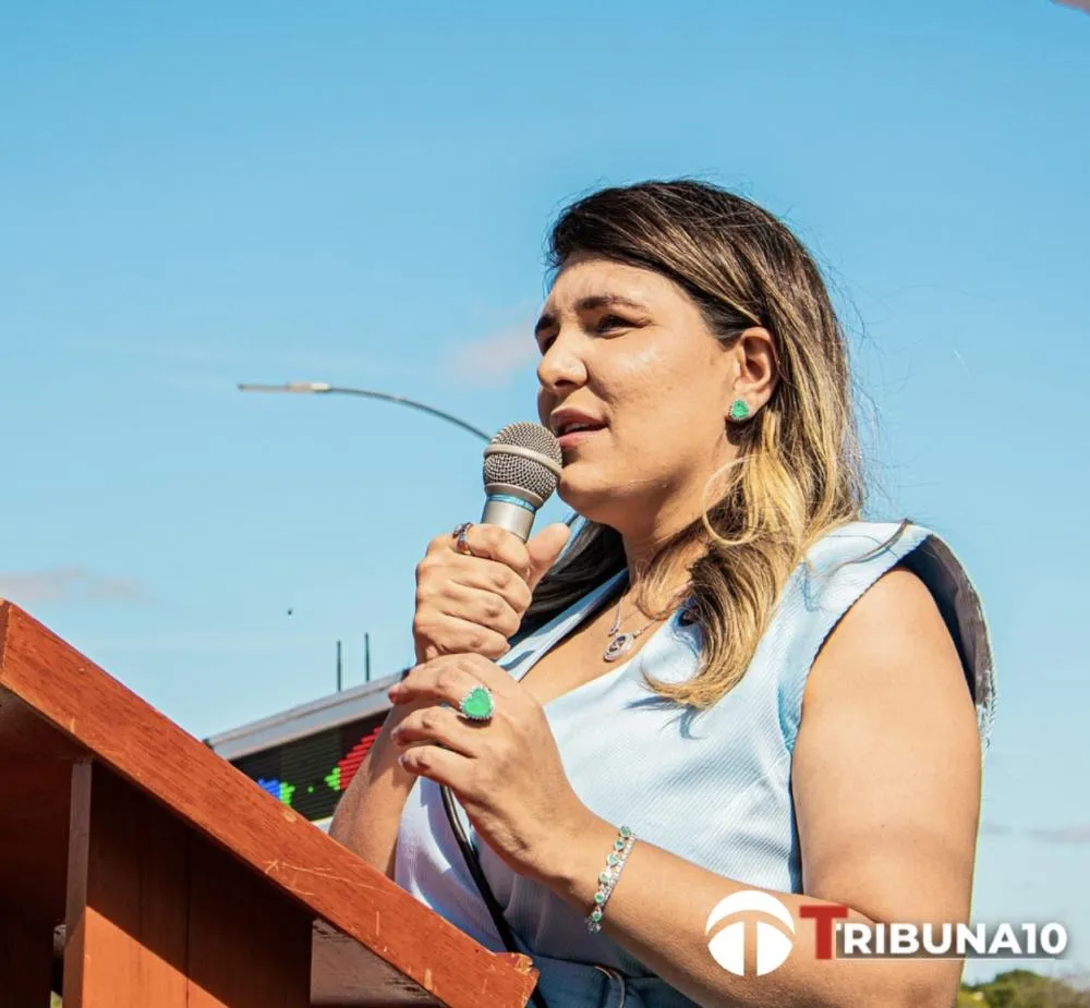 Prefeita do município de Poço de José de Moura-PB, Laís Raquel|Foto: Tribuna10