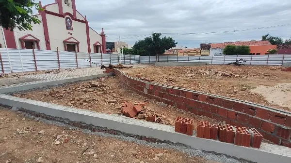Com duas praças sendo reformadas, Prefeitura de Bom Jesus intensifica a requalificação de espaços públicos|Foto: Jhota Herre