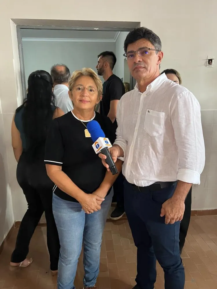 Leninha Romão, prefeita de Uiraúna (Foto: Pablo Ramon/TV 