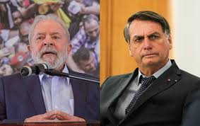 Lula continua a frente de Bolsonaro nessa pesqqusa 