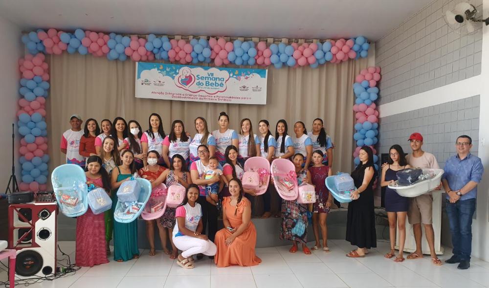 Secretaria de Saúde encerra Semana do Bebê em Bernardino Batista