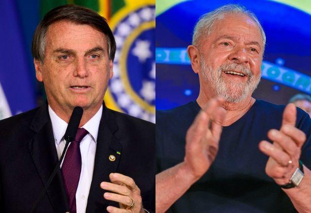 Lula e Bolsonaro