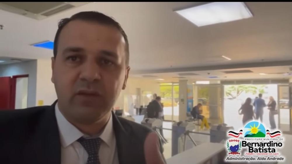  Prefeito Aldo Andrade vai a Brasília para destravar recursos para construção de mais uma creche 