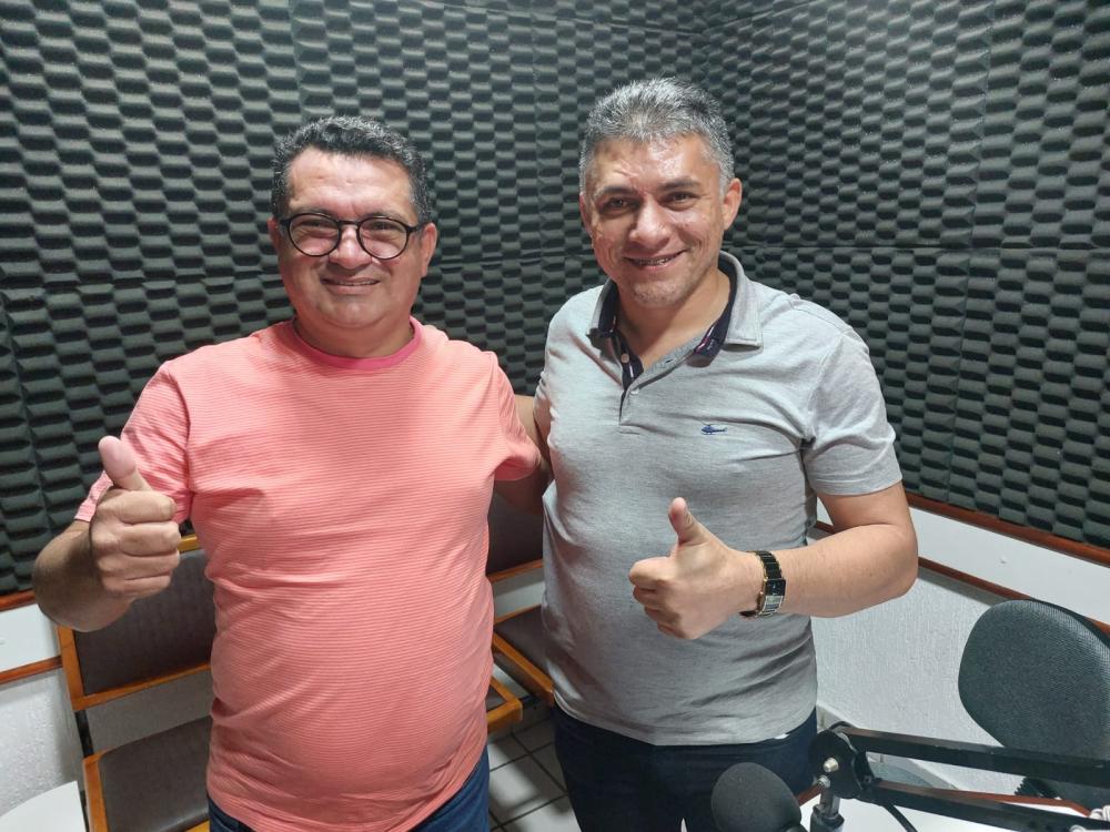 O anúncio oficial aconteceu durante entrevista do prefeito à rádio Oeste de Cajazeiras no programa ‘Jornal da manhã