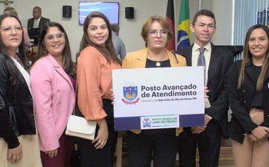 Prefeitura de Poço de José de Moura, em parceria com TJPB inauguram Posto Avançado de Atendimento Judiciário