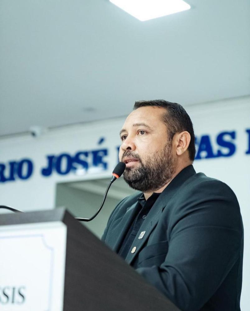 Vereador Mylano Araújo, presidente da Câmara de São José de Piranhas 