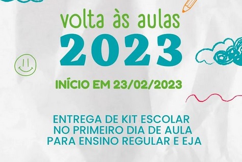 Prefeitura de Poço de José de Moura define data de volta às aulas com entraga de kits no 1º dia de aula