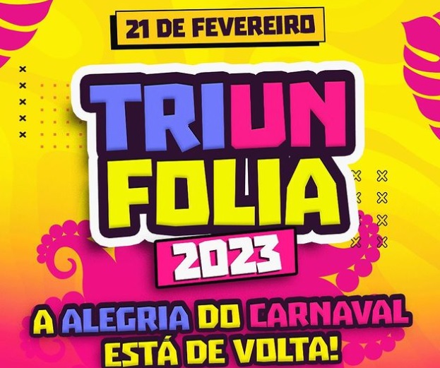Prefeito Espedito Filho anuncia retomada do carnaval de rua na cidade de Triunfo