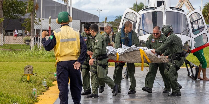 Equipes de resgarte segue com resgatre nesta segunda-feira (20) 