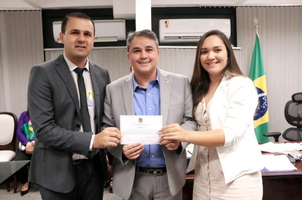 Prefeito e Primeira-dama de Bernardino Batista participam de Marcha em Defesa dos Municípios, em Brasília