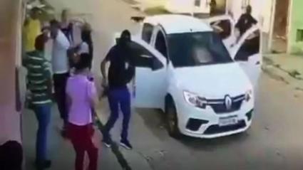 O MOMENTO DO SEQUESTRO FOI FILMADO POR CÂMERAS DE SEGURANÇA