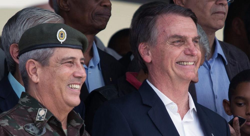 Bolsonaro e Braga Neto (foto: divulgação) 