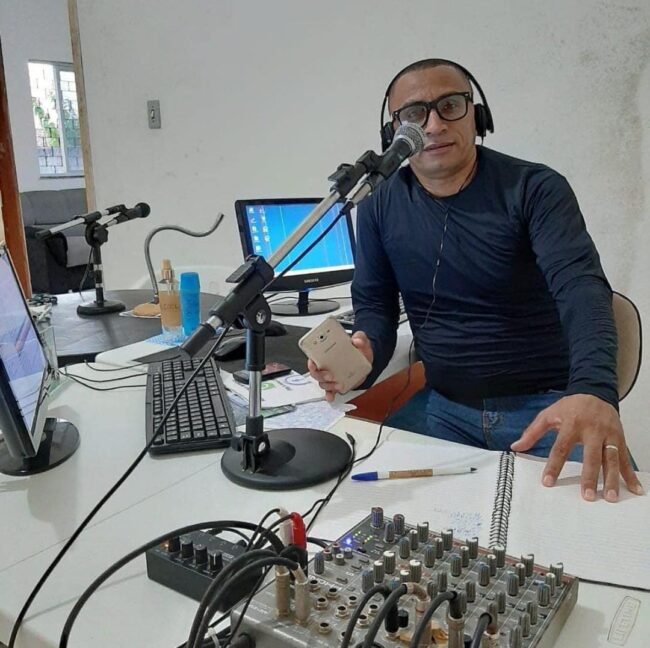 Radiaslista morto a tiros no interior do CE. 