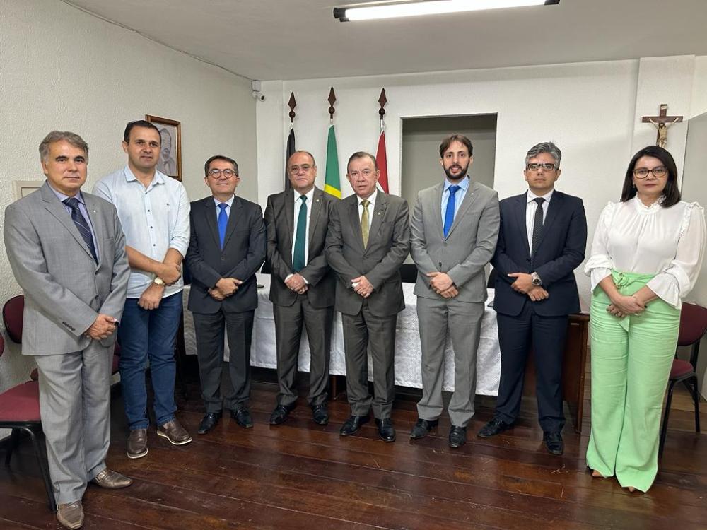  Prefeito Aldo Andrade participa de reunião com representantes da corregedoria da justiça 