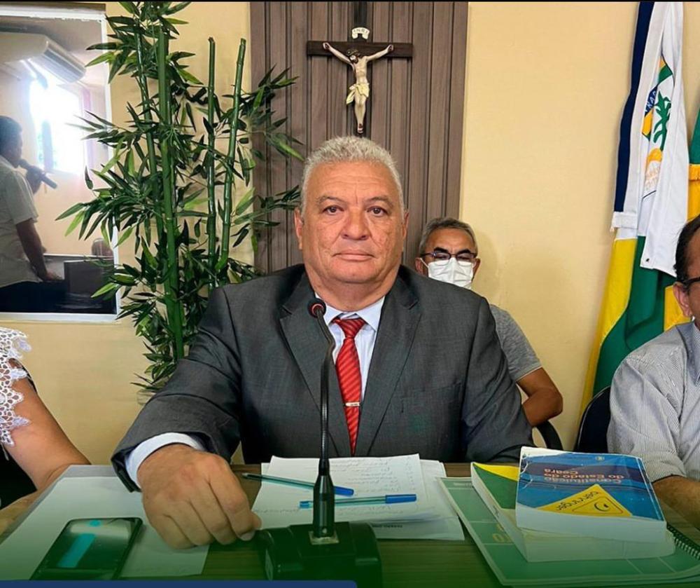 Itamar Mendes, presidente da Câmara do Barro 