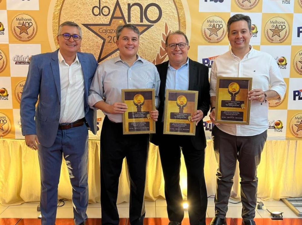 Ceninha Lucena recebe prêmio de melhor prefeito da região para a saúde, agradece a população e reafirma mais investimento 