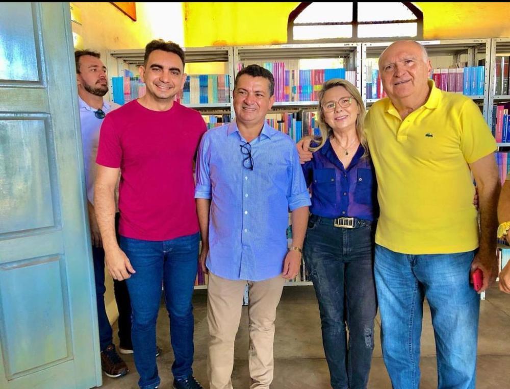 Presidente do TCE faz visita de cortezia a São João do Rio do Peixe e é recebido pelo prefeito, Luiz Claudino 