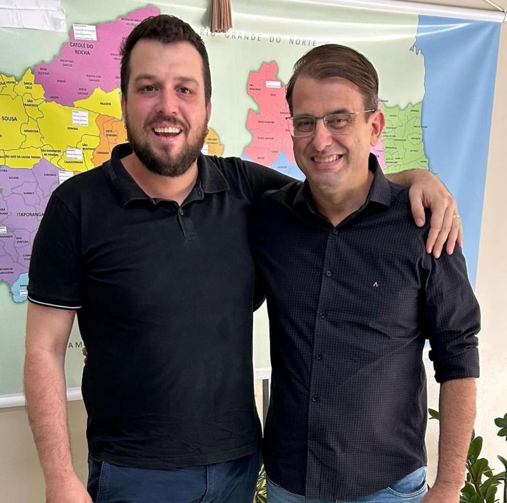 Em audiência com secretário de estado, Bal Lins trata de investimento para a Cultura de São José de Piranhas 