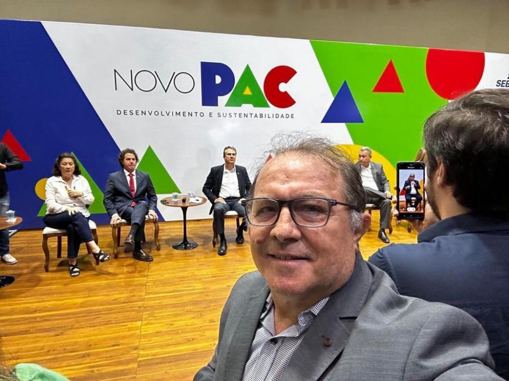 Convidado por João Azevedo, Ceninha Lucena participa de evento de lançamento do Novo PAC em João Pessoa 