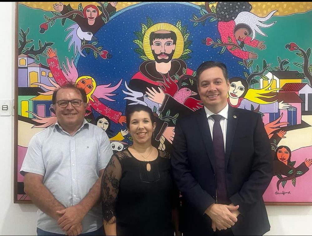  Na Sudema, Ceninha Lucena pede agilidade de licença ambiental para construção de obras em Bonito de Santa Fé