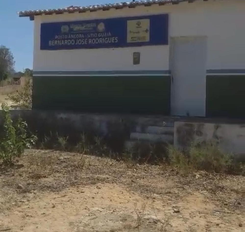 Posto médico da prefeitura de Monte Horebe está fechado há pelo menos dois anos; moradores lamentam 