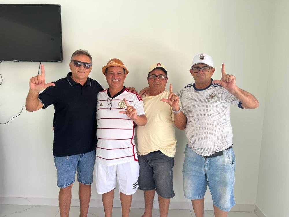 Ex-vereador Duda confirma apoio à reeleição de Luiz Claudino em São João do Rio do Peixe e fecha também com Humberto do Pé de Serra para vereador