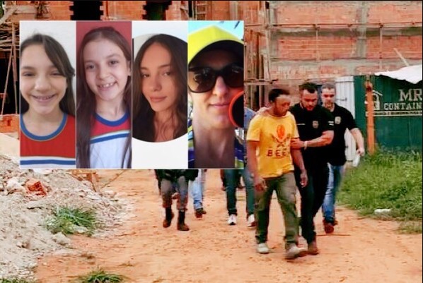 Polícia prendeu o acusado 