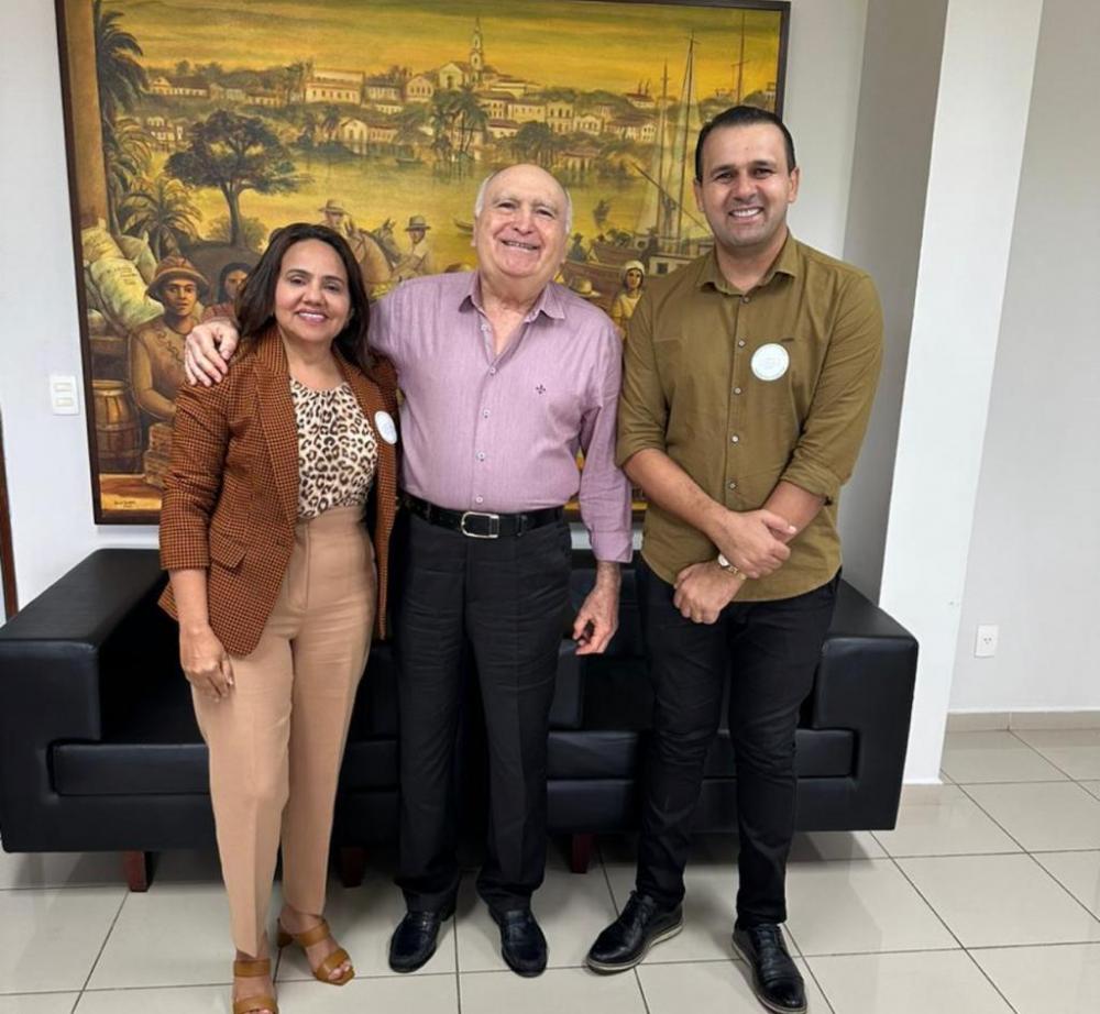 Prefeito Aldo Andrade de Bernardino Batista se reúne com presidente do TCE da Paraíba 