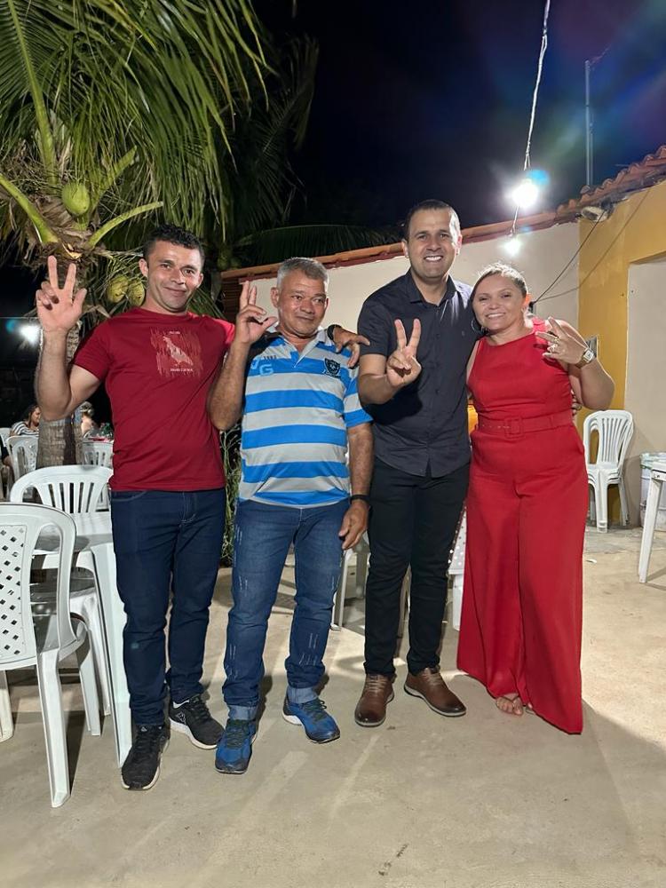 Aldo Andrade continua anunciando conquistas e recebendo mais adesões em Bernardino Batista 