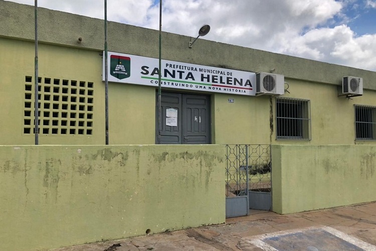 Prédio da prefeitura de Santa Helena, Paraíba 