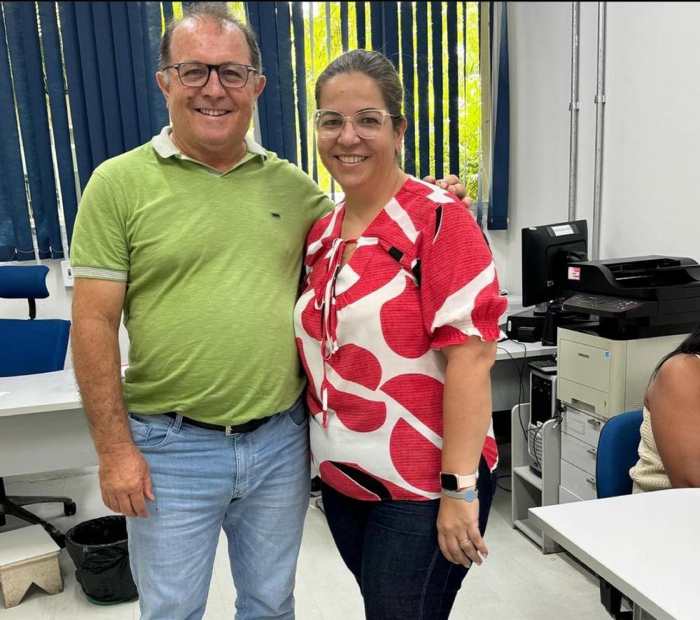 Prefeito Ceninha Lucena solicita construção de quadra poliesportiva no projeto de reforma da escola Joaquim Nabuco
